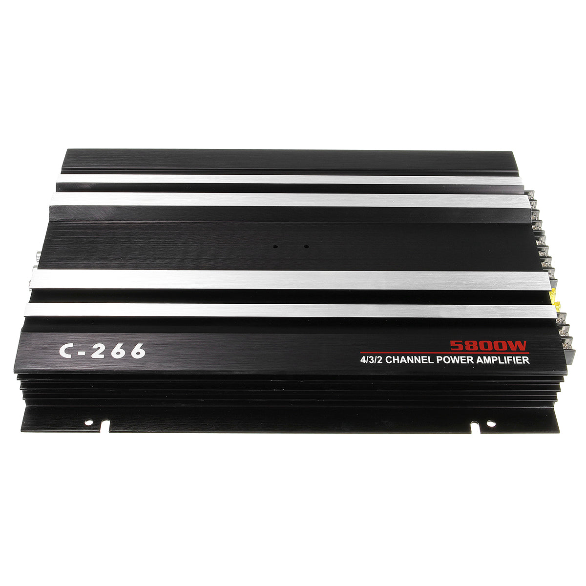 TS1 13.8V 5800W Black Sound Aluminum Alloy Audio Power Stereo 4/3/2 Channel Powerful Car Amplifier - Auto GoShop