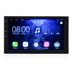 Royal Blue 7Inch For Android 6.0 Double 2Din Car Radio Stereo MP5 Player 3G WIFI GPS Nav AM FM RDS With Rear View Camera