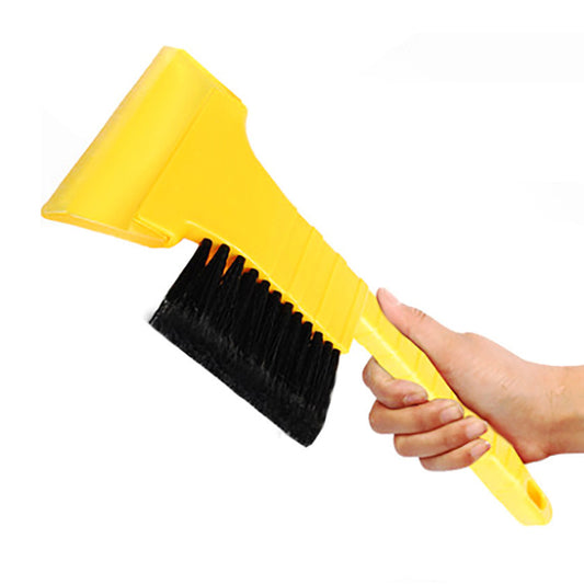 Gold Useful Car Vehicle Snow Ice Scraper Brush Shovel Removal Windshield For Winter