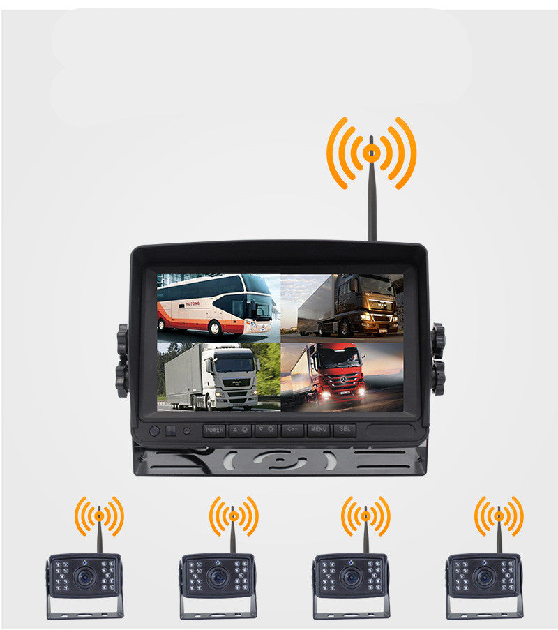 Digital wireless signal driving recorder (Black) - Auto GoShop
