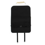 Black Multi-functional Leather Car Seat Back Storage Bag Multi Pocket Phone Cup Holder Organizer