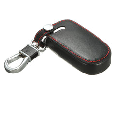 Dark Slate Gray Car Key Case Cover 4 Buttons PU Leather Key FOB Case Cover For Jeep Grand Chrysler 300 Dodge