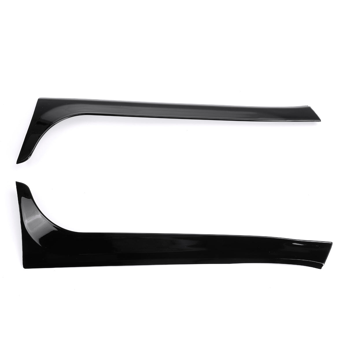 2Pcs Car Black Gloss Black Rear Window Side Spoiler Wing Canards Splitter For VW Golf 6 MK6 2008-2013 - Auto GoShop