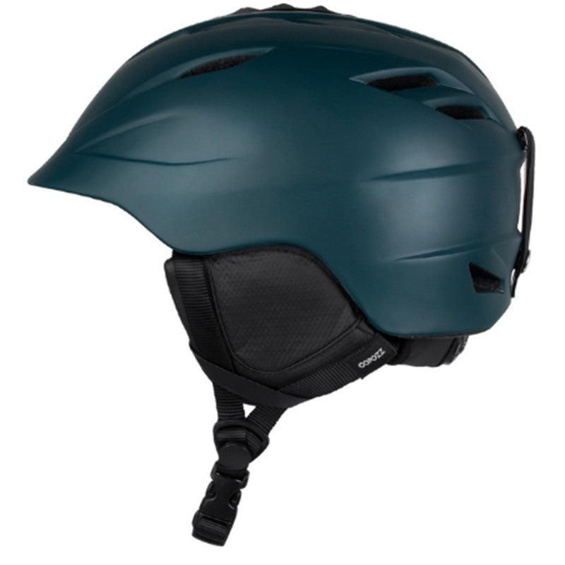 Dark Slate Gray COPOZZ Snowboard Ski Motorcycle Helmet Safety Protective Integrally-molded Breathable Men Women Skateboard Skiing