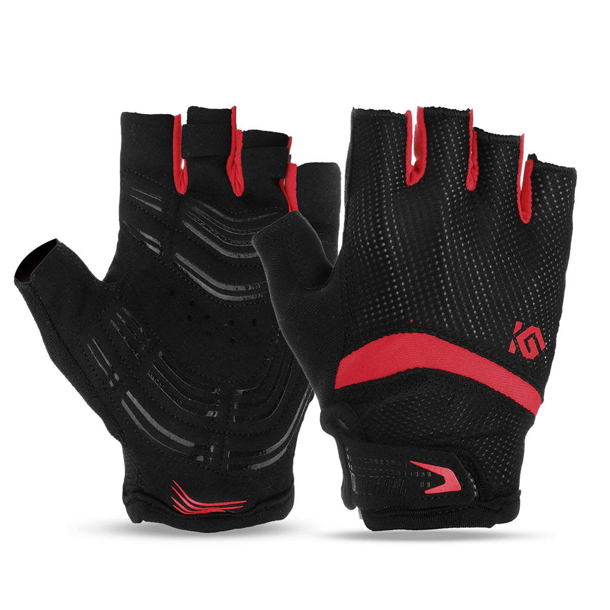 Black Antiskid Cycling Motorcycle Gloves MTB Bike Half Finger Gloves Short Finger Sports Glove