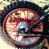 Firebrick Motorcycle Wheel Spokes Wrap