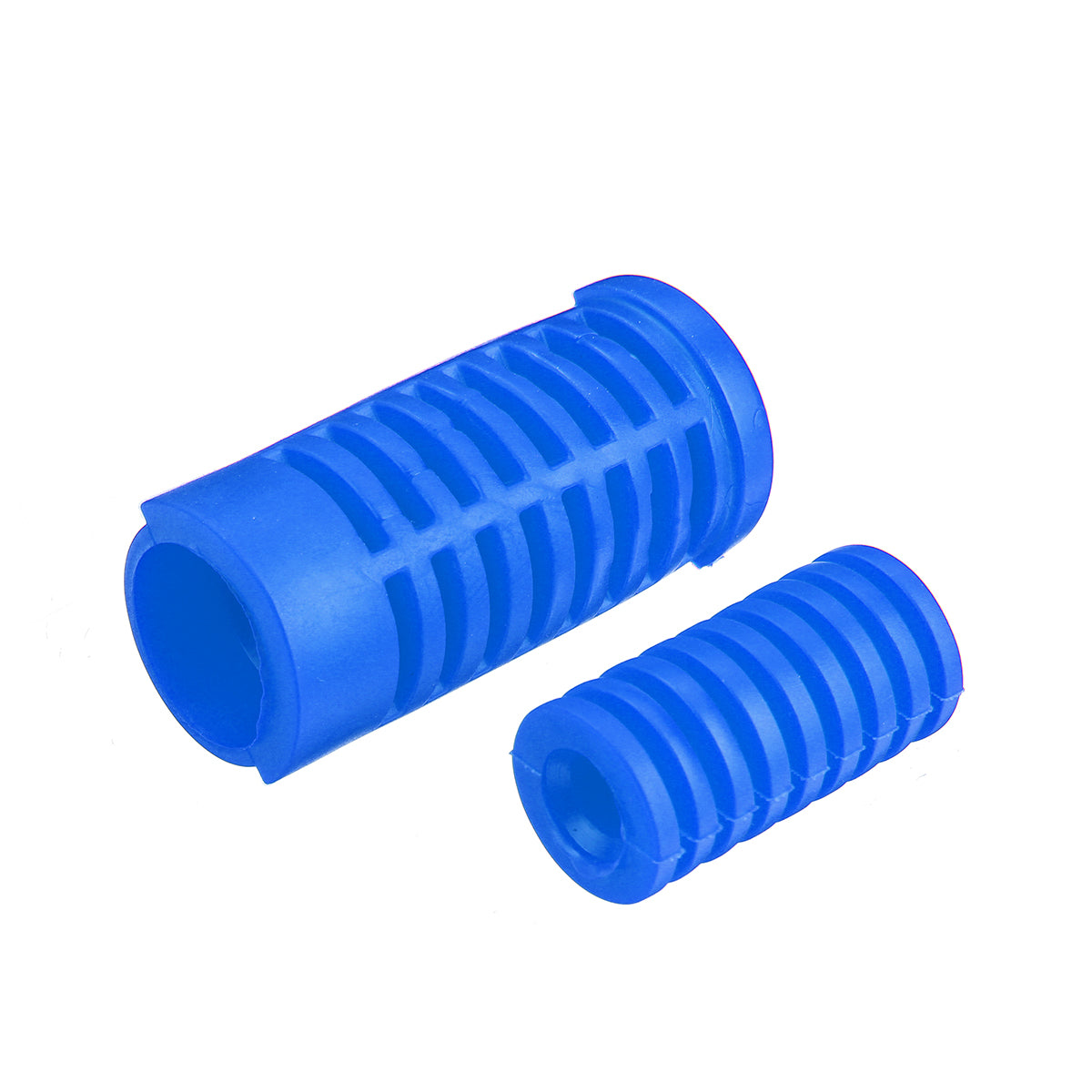 Royal Blue Foot Pad Pegs Cover Foot-Operated Left Shift Lever Pedal Toe Motorcycle Universal
