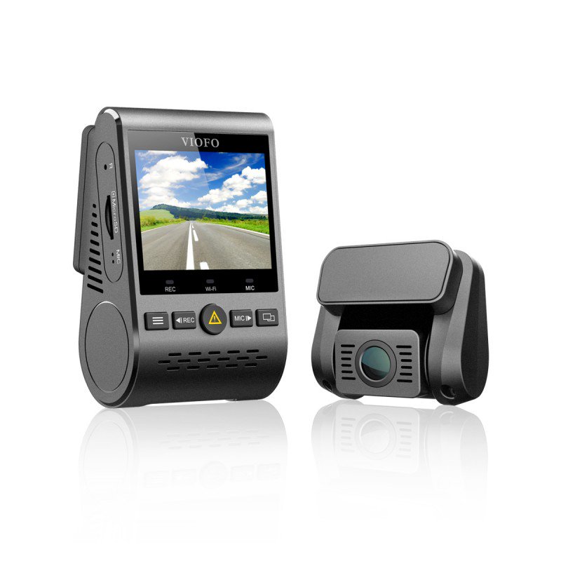 Viofo A129-DG Duo Dual Channel 5GHz Wi-Fi Full HD Car Dash Dual Camera DVR with GPS - Auto GoShop