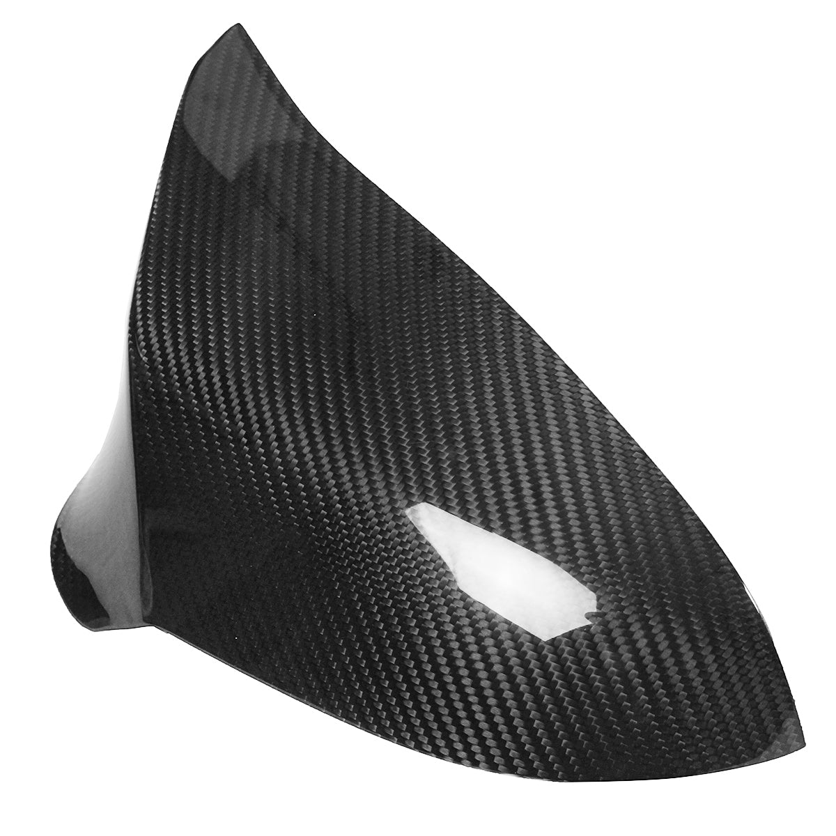 Left Hand Driver Performance Style Carbon Fiber Side Mirror Cover Caps for BMW 2015-2018 F82 M4 - Auto GoShop