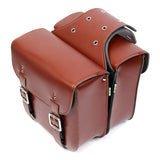 Motorcycle Saddlebags PU Leather Large Capacity Motor Bike Side Moto Tank Bag Luggage - Auto GoShop