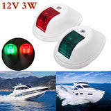 Dark Slate Gray Pair Green&Red Touring Navigation Light Marine Light LED Or Bulb For Car Boat Chandlery Boat Yacht