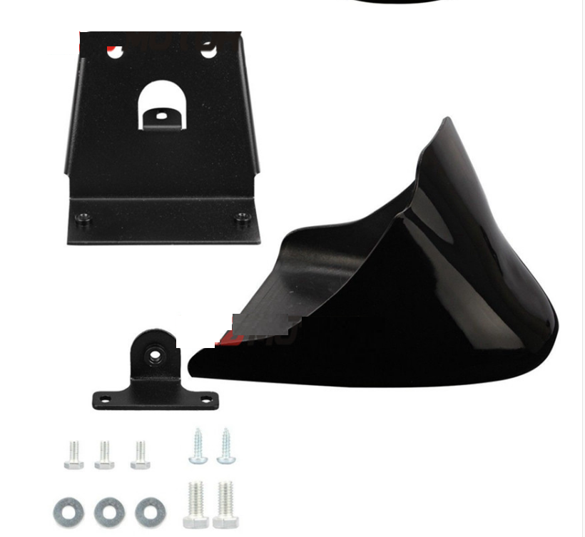 Black Motorcycle modified frame lower protection cover Frame under the flow guide cover for Harley 48 XL883 1200