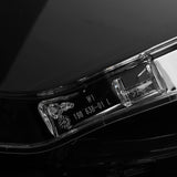 Dark Slate Gray Car Front Left/Right Headlight Headlamp Lens Light Cover For BMW 3 Series F30 F35 2016-2018