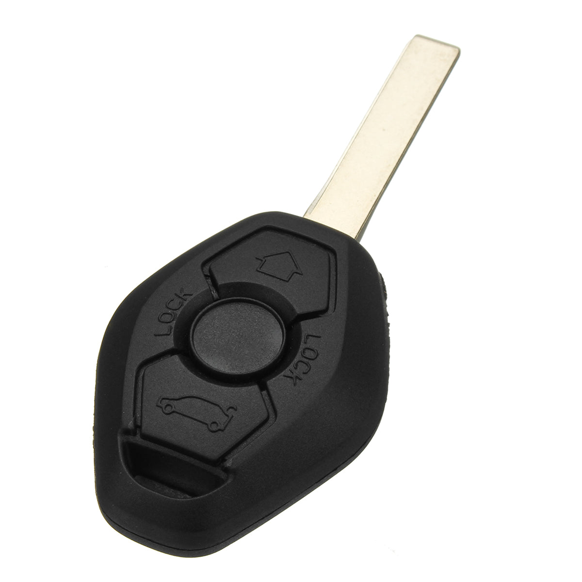 Dark Slate Gray 3 Buttons Diamond Remote Key Case Full Repair Kit For BMW E46 3 5 7 Z3