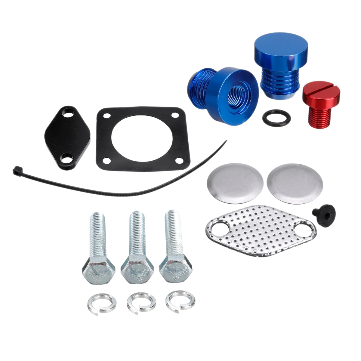 EGR Valve with Cooler Delete Removal Kit For BMW 1/3/5/6/7 Series E60 E61 E62 E63 E87 E90 - Auto GoShop