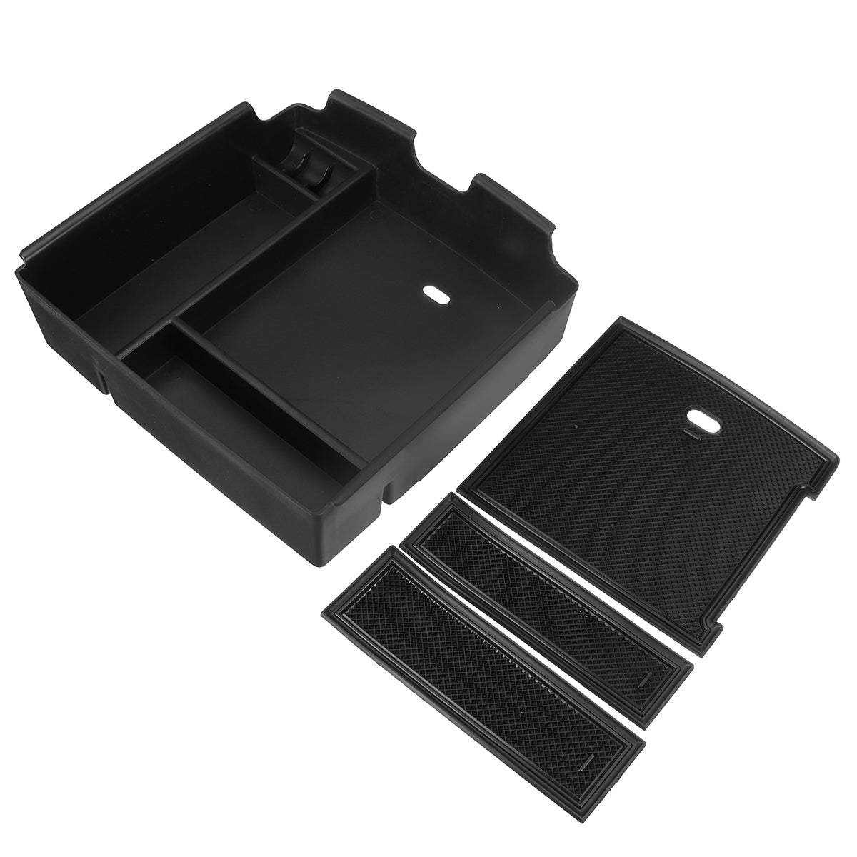 ABS Car Armrest Storage Box For Kia Carnival 2021 Interior Decoration Black - Auto GoShop