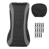 2/4/9PCS Front Back Full Car Seat Cover Seat Protection Universal Protectors Polyester - Auto GoShop