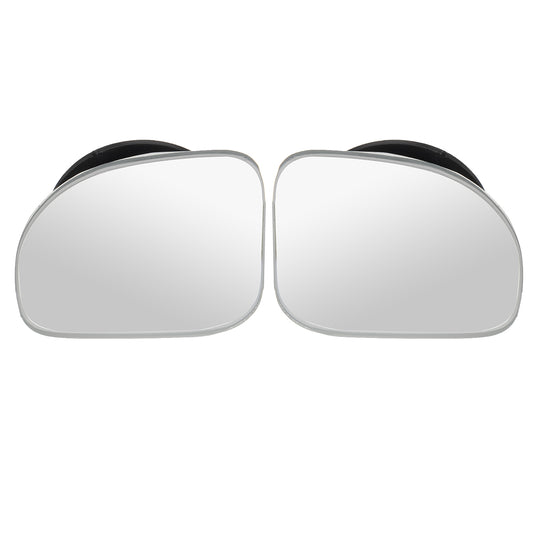 2PCS Adjustable Car Convex Blind Spot Side Rear View Mirror Wide Angle - Auto GoShop