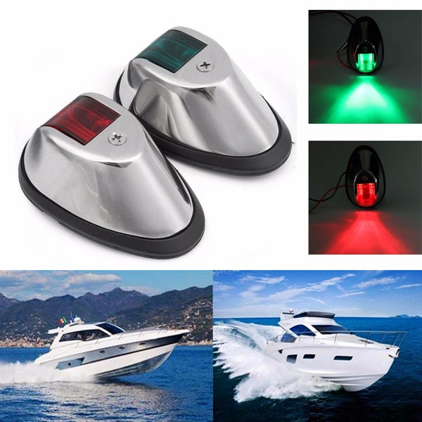 Cornflower Blue Pair Green&Red Touring Navigation Light Marine Light LED Or Bulb For Car Boat Chandlery Boat Yacht