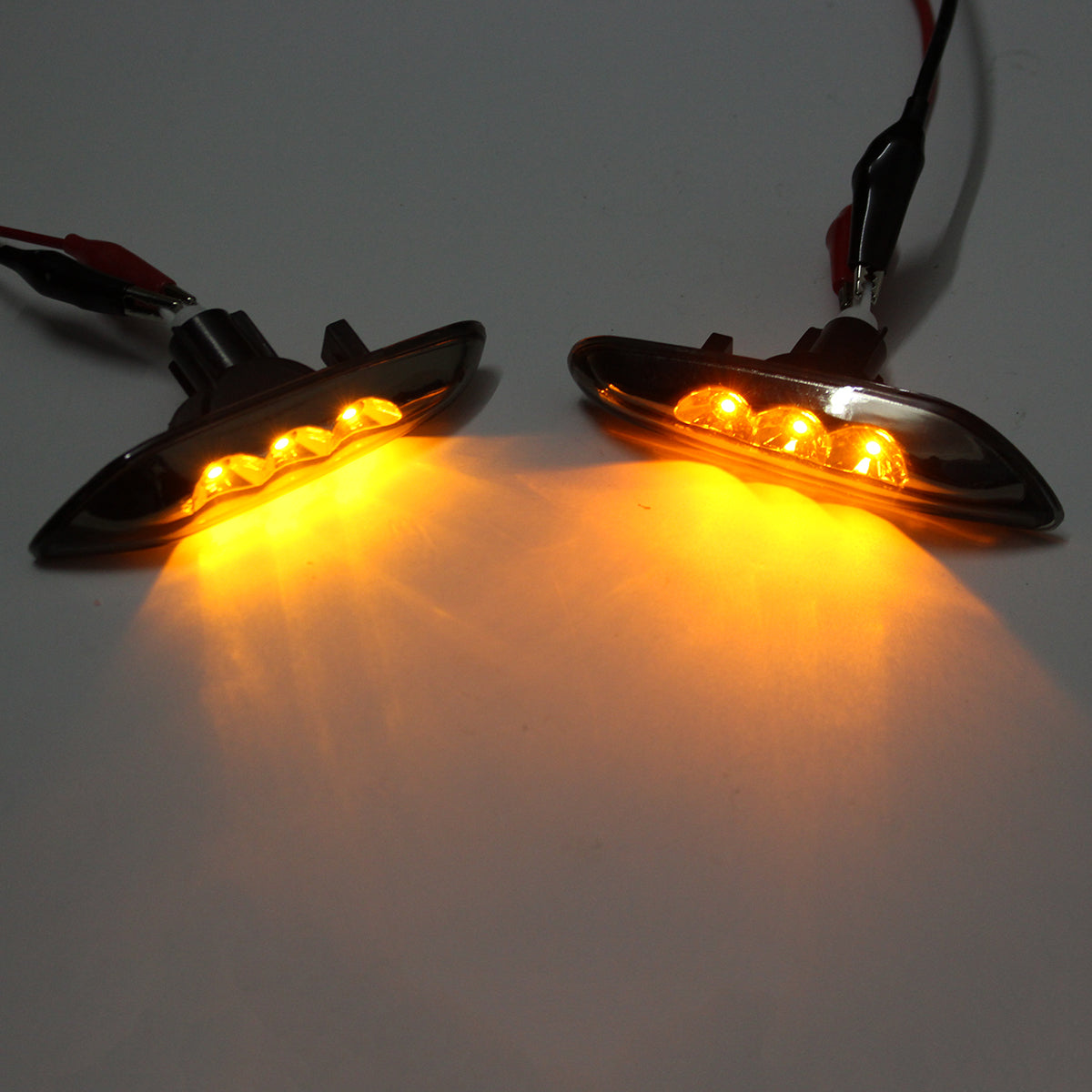 Coral Pair LED Turn Signal Light Side Marker Indicator Lamp for BMW E82 E88 E60 E61 E90 E91 E92 E93