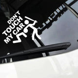 Dark Gray 15x13cm Car Stickers Funny English Decal Personality Sticker Decal
