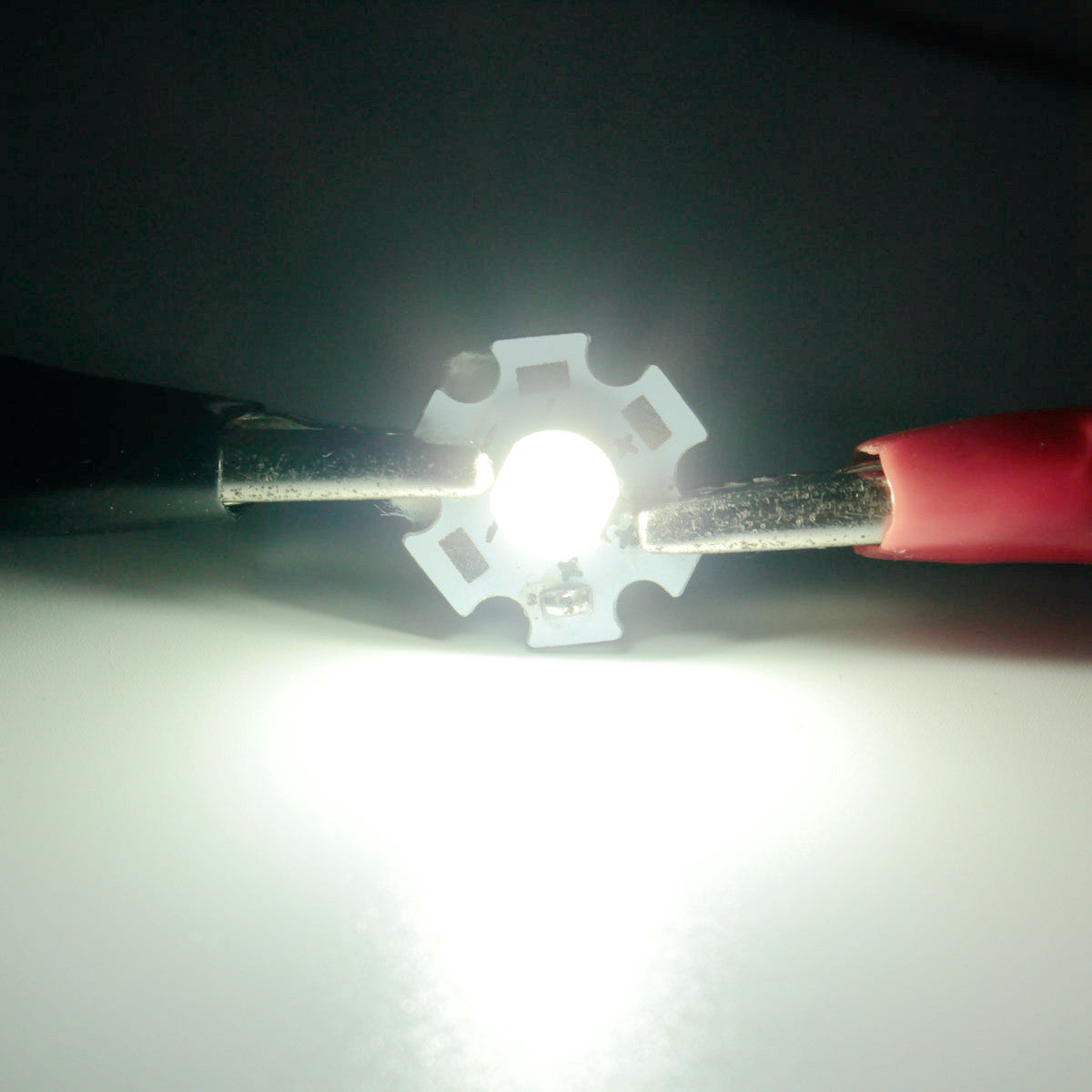 White Smoke 3W High Power LED PCB Bulb Beads Chips Car Indoor Reading Lamp Aquarium Heat Sink