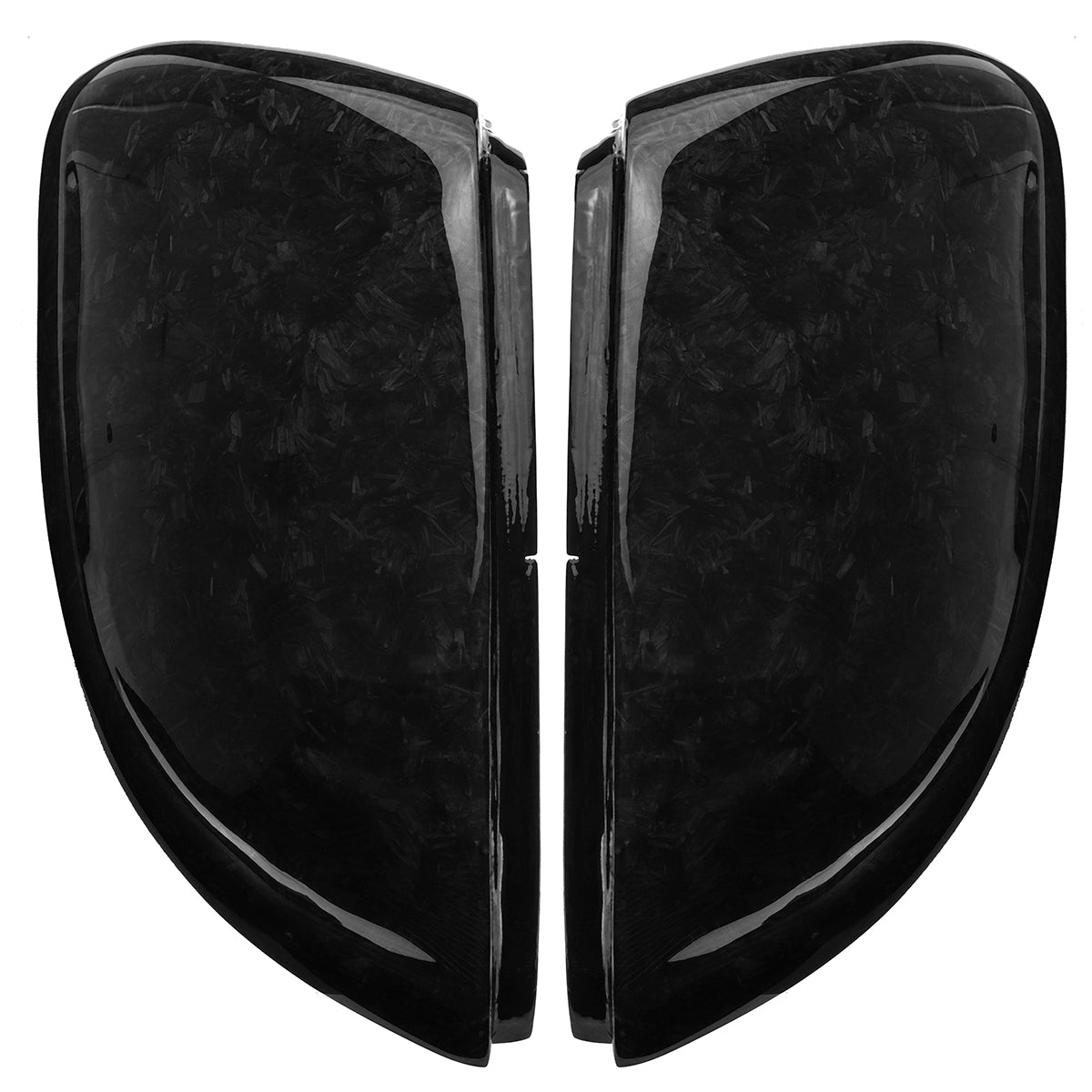 2Pcs Car Real Carbon Fiber Wing Mirror Cover For VW Golf 6 GTI R20 MK6 2008-2012 - Auto GoShop