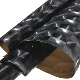 Black 30x100CM Cat Eye Car Tint Protective Film Sticker Decal Wrap for Headlight Fog Light Tail Lamp