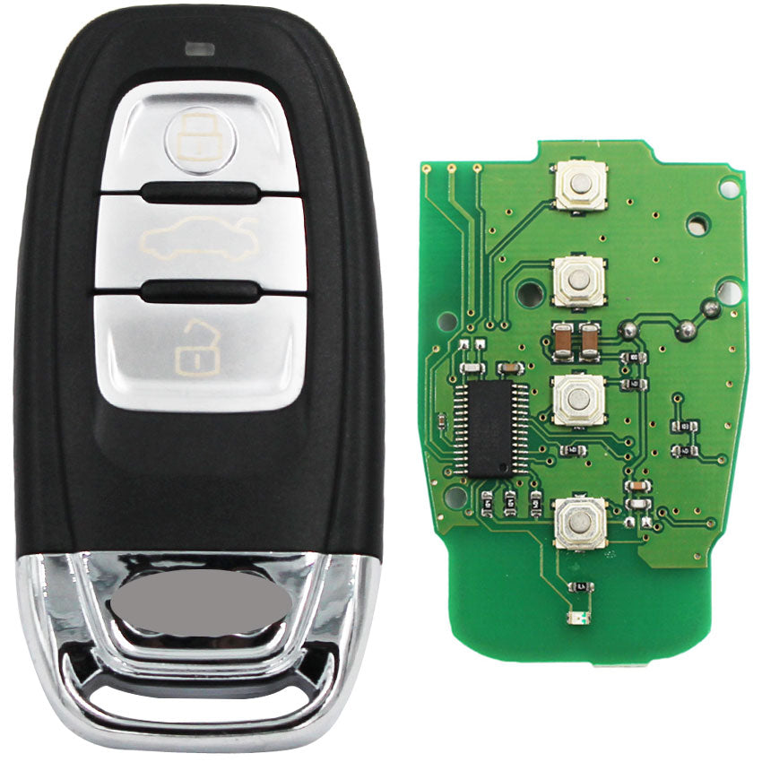 Sea Green 3-button smart remote control key