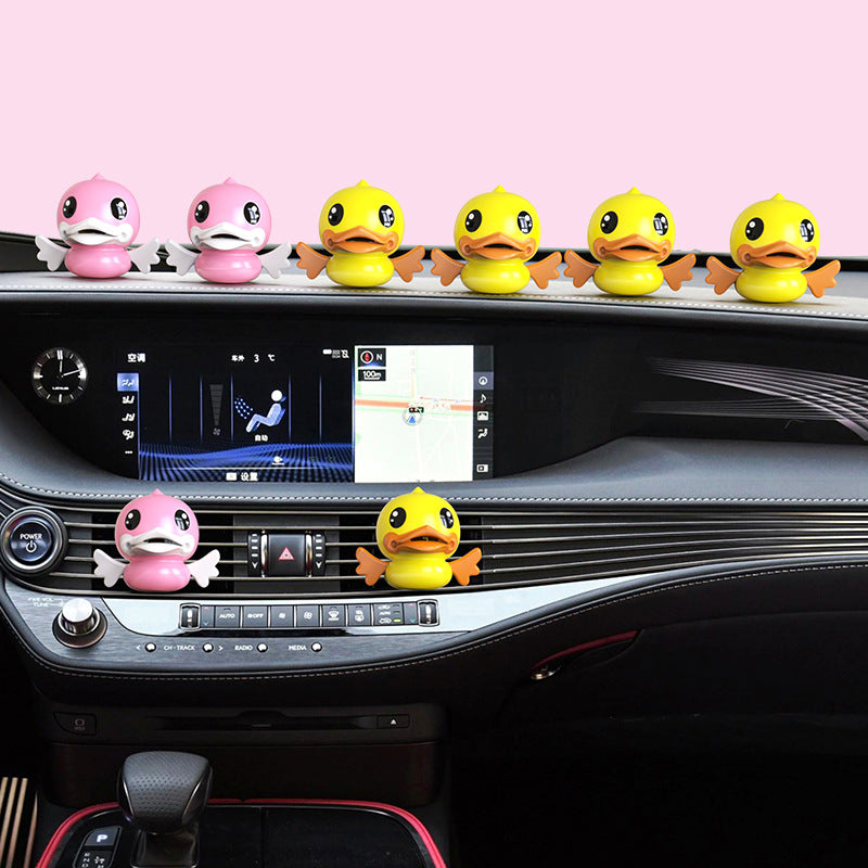 Yellow Small yellow duck car outlet perfume