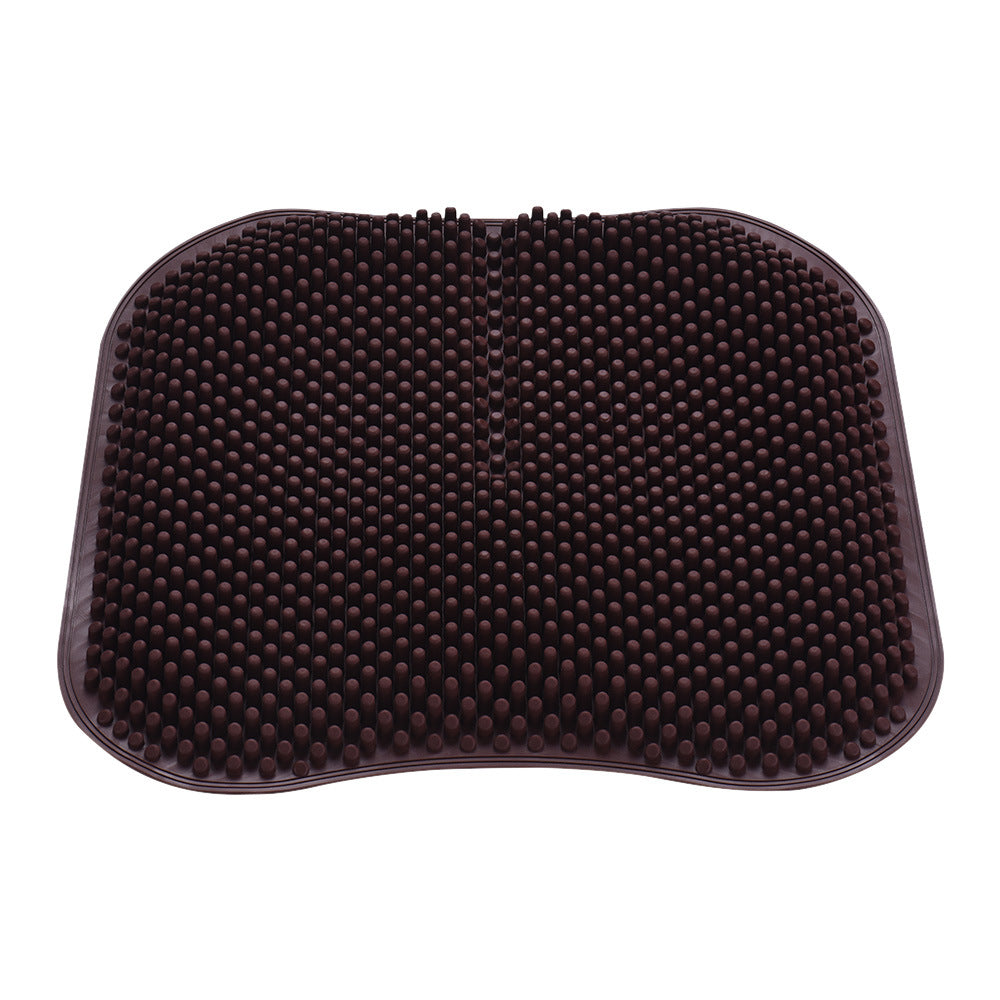 Black 3D suspension massage cushion