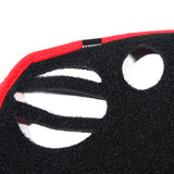 Red Edge Non-Slip Dashmat Dashboard Pad Sun Cover For Nissan Altima 2013-2018 - Auto GoShop