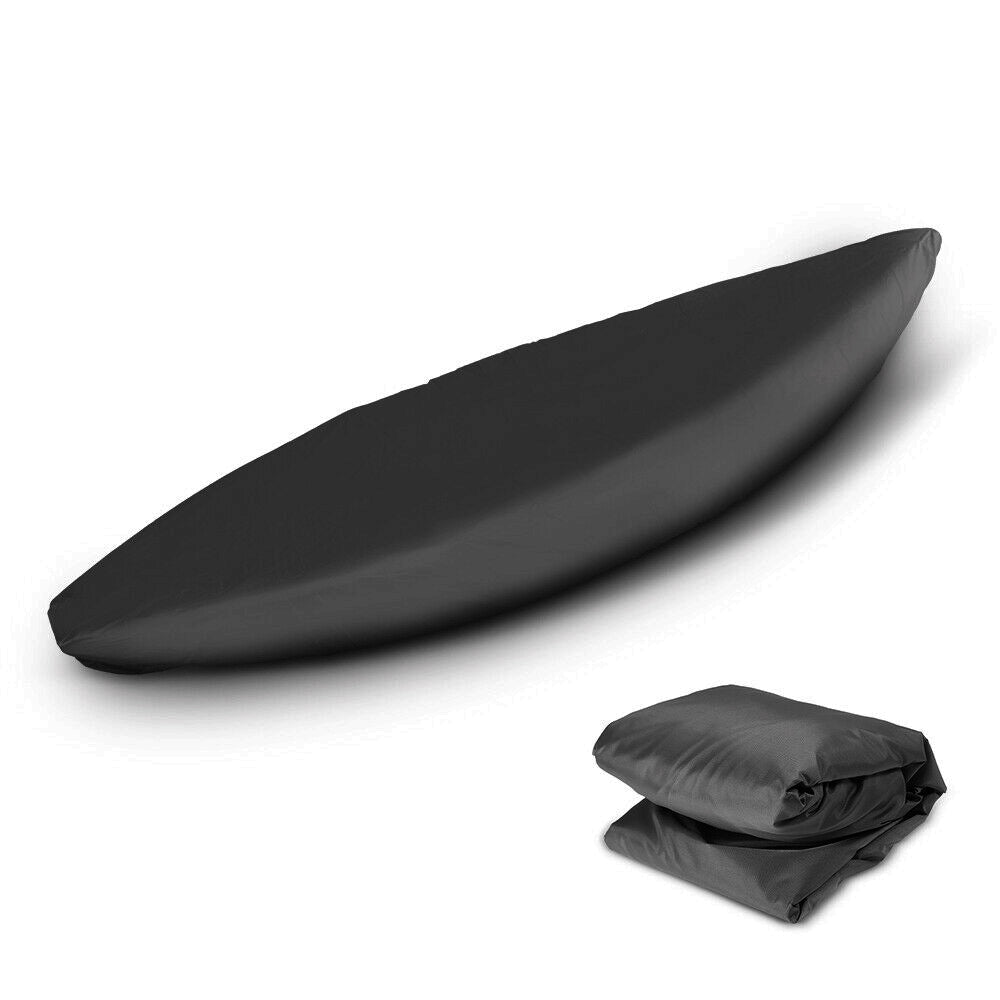 Dark Slate Gray Kayak Cover with Adjustable Bottom Straps UV Resistant Dust Storage Shield Black For Hydra Creek