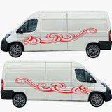 Light Gray Motorhome Graphics Stickers For Car Camper Van Motorhome Caravan