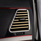 10Pcs 20Cm Universal Car Air Conditioner Outlet Decoration U Shape Interior Moulding Trim Strip Car Styling Accessories - Auto GoShop