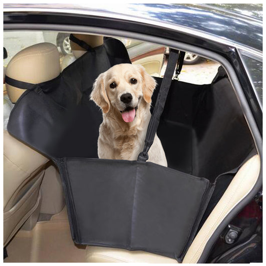 Oxford Waterproof Car Back Seat Cover Hammock Protector Cushion Mat for Pet Dog Cat - Auto GoShop