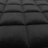 Dark Slate Gray Universal Square Wistiti Sponge Front Row Car Seat Cover Small Mat Auto Chair Cushion