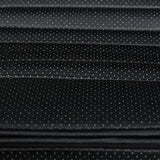 Black 138X49cm PU Leather Car Rear Seat Covers Universal Seat Protector Seat Cushion Pad Mat