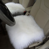 Winter Car Seat Cover Cushion Sofa Wool Warmer Pad Universal for SUV Home Office - Auto GoShop