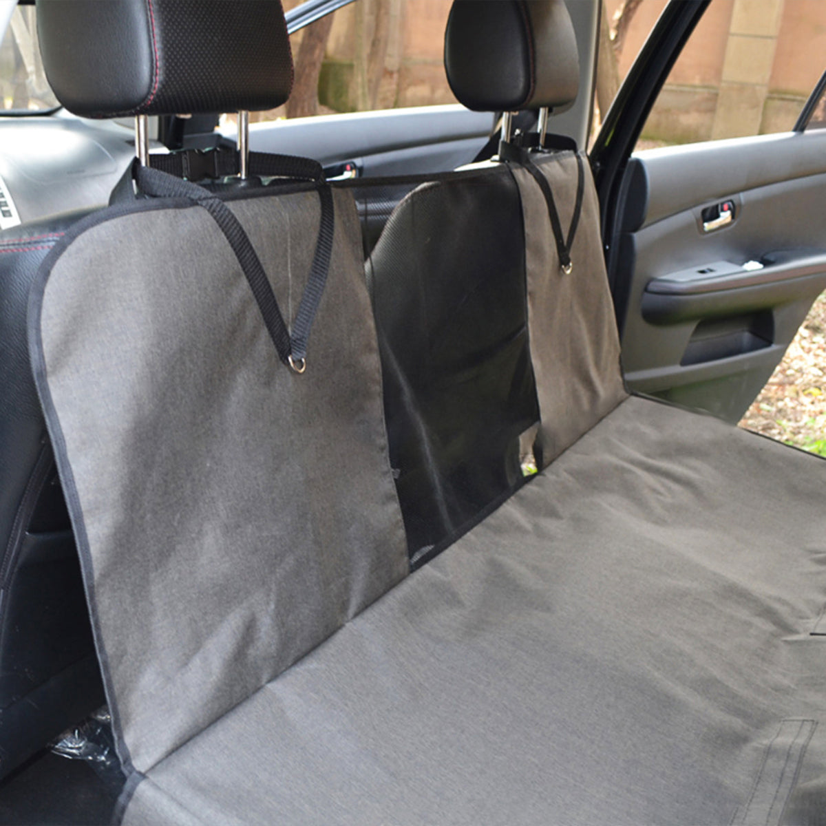 Dim Gray Universal Pet Car Auto Seat Cover Dog Pad Mat Hammock Protector Cushion