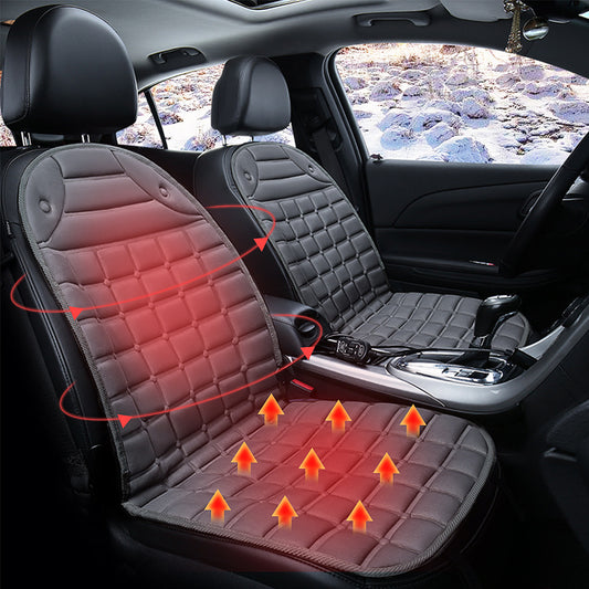 Car Electric Heated Seat Cushion Heater Cover Pad DC 12V 45W for Warmer Winter - Auto GoShop