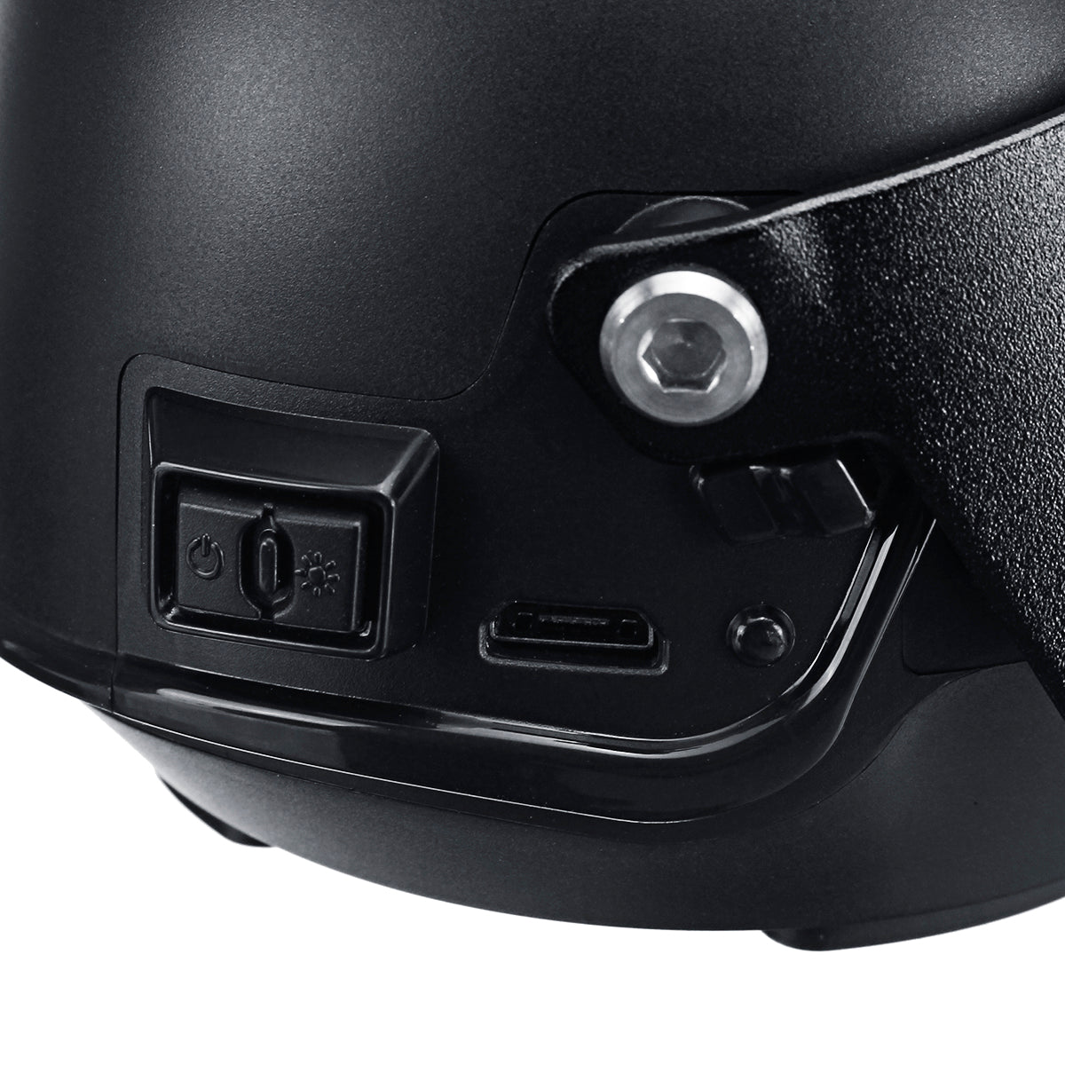 Black Portable Mini Helmet Wireless bluetooth Speaker Bass Stereo Subwoofer BT 4.0