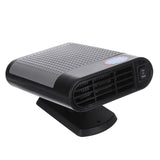 Dark Gray 12V two-in-one Car Heater Glass Defroster Air Purifier