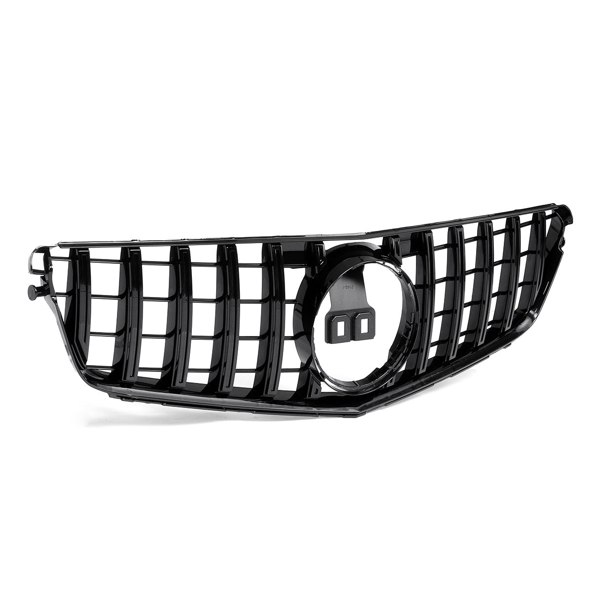 Black Car GTR Style Grille Front Bumper Grill Black for Mercedes Benz C-Class W204  2008-2014