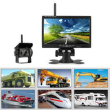 Forklift Truck Harvester 7 Inch Car Wireless Reversing Video Display Camera (YWD 701WF) - Auto GoShop