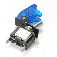 Royal Blue 5x Blue Car Cover LED SPST Toggle Rocker Switch Control 12V 20A