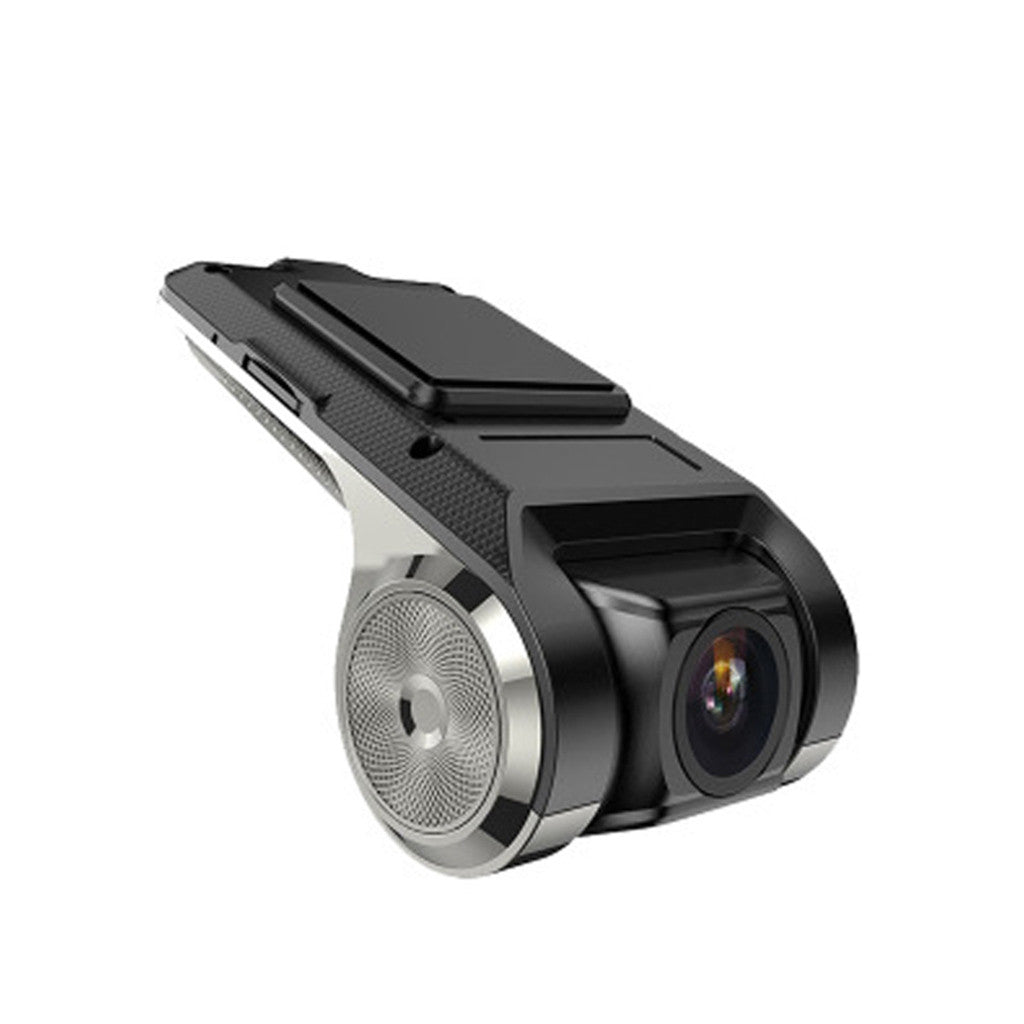 Dim Gray USB Car DVR Driving Recorder Camera (Black)