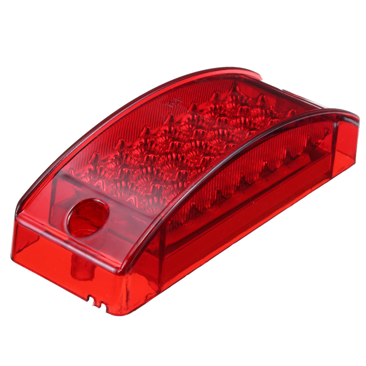 Firebrick 6Inch 12V 2W 0.2A 21LED Car Rectangle Side Marker Lights Indicator Lamp for Truck Trailer