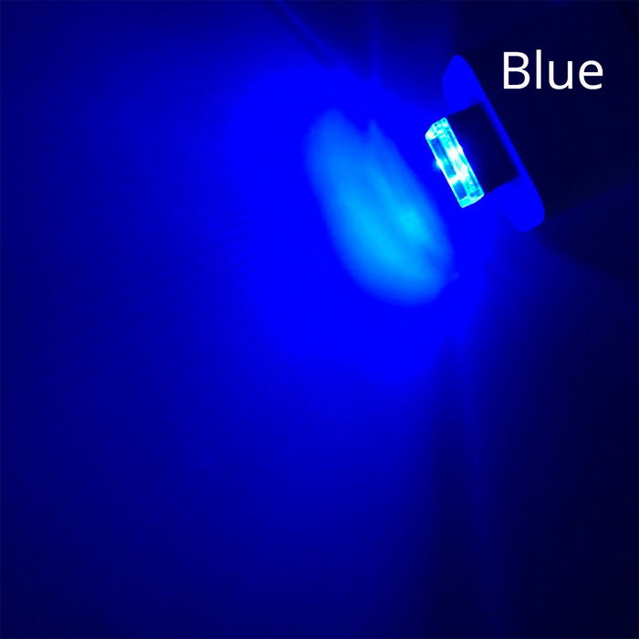 Blue Car indoor small night light USB