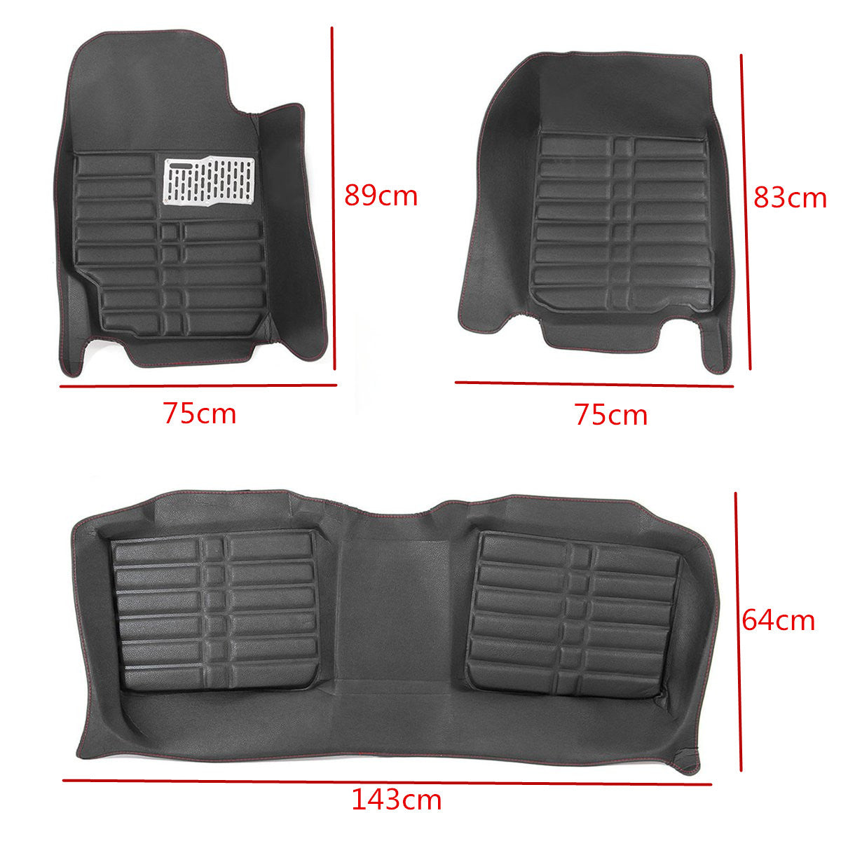 Car Floor Mats Front & Rear Auto Dust Waterproof Mat For Toyota Camry 2012-2016 - Auto GoShop
